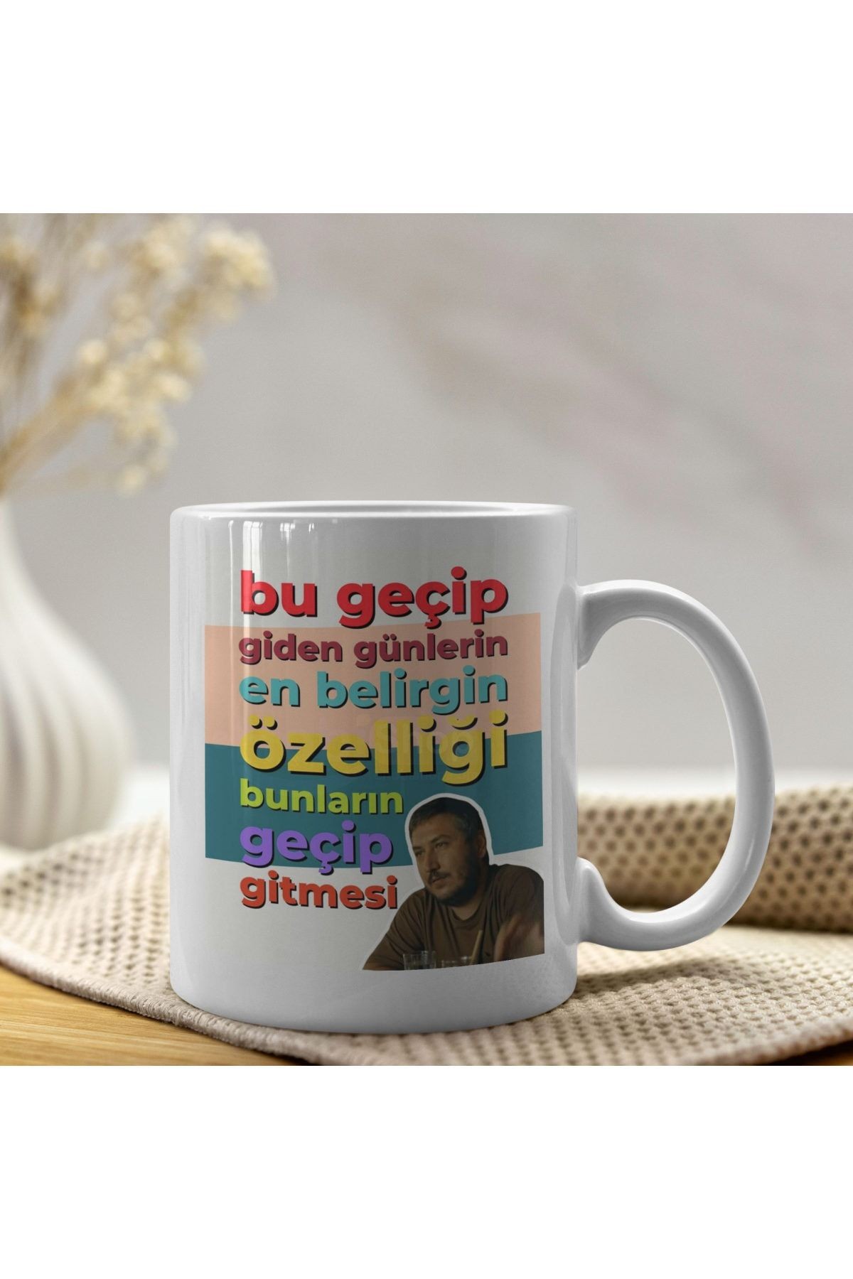 Gibi Dizisi Yılmaz Ve Ilkkan Motto Kupa Bardak Model 71