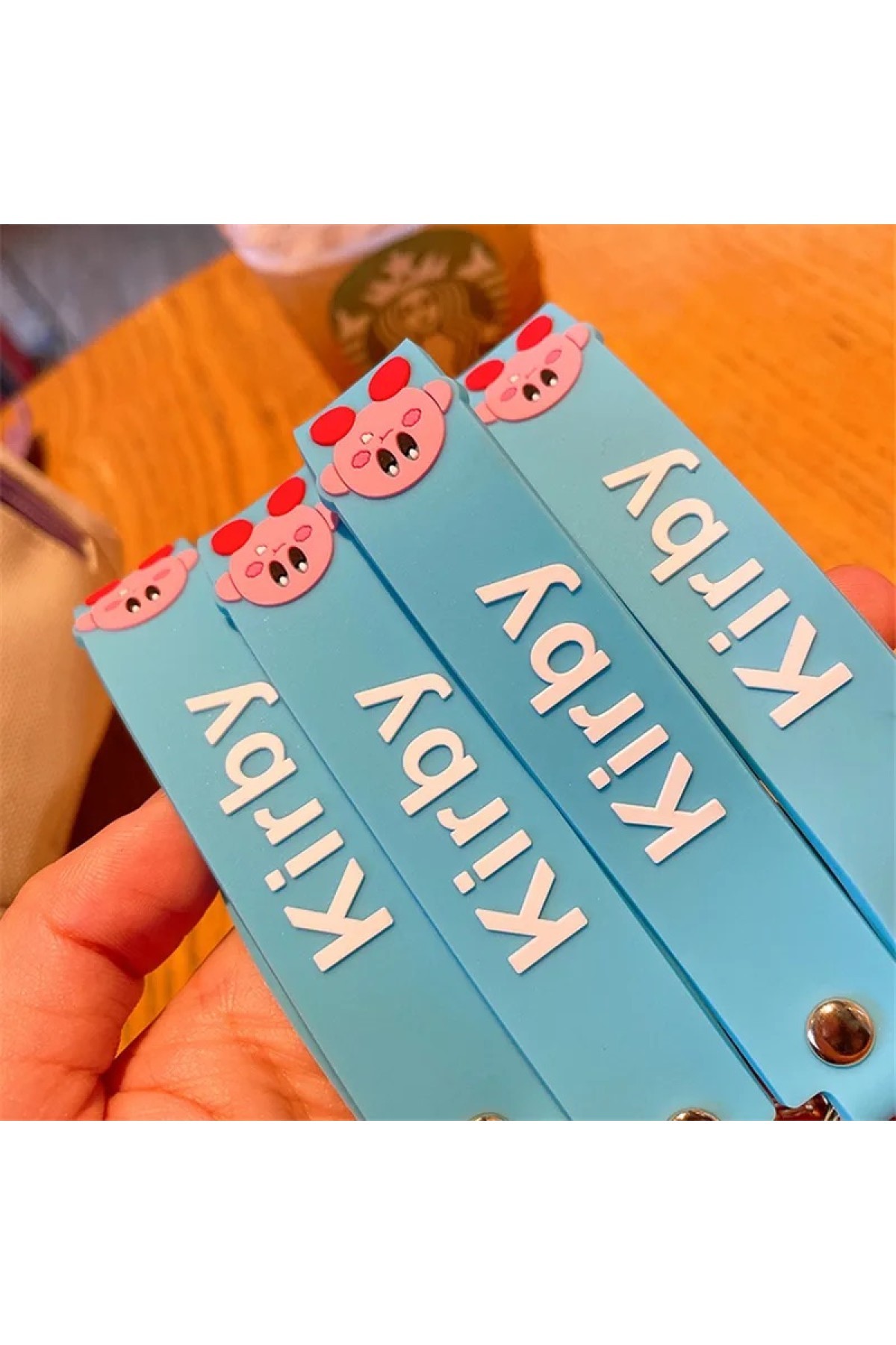 Kirby Slikon Anahtarlık ve Çanta Aksesuarı