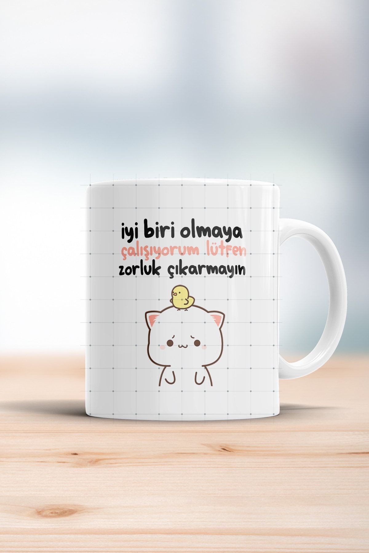 Iyi Biri Olmaya Çalışıyorum Zorluk Çıkarmayın Kupa Bardak