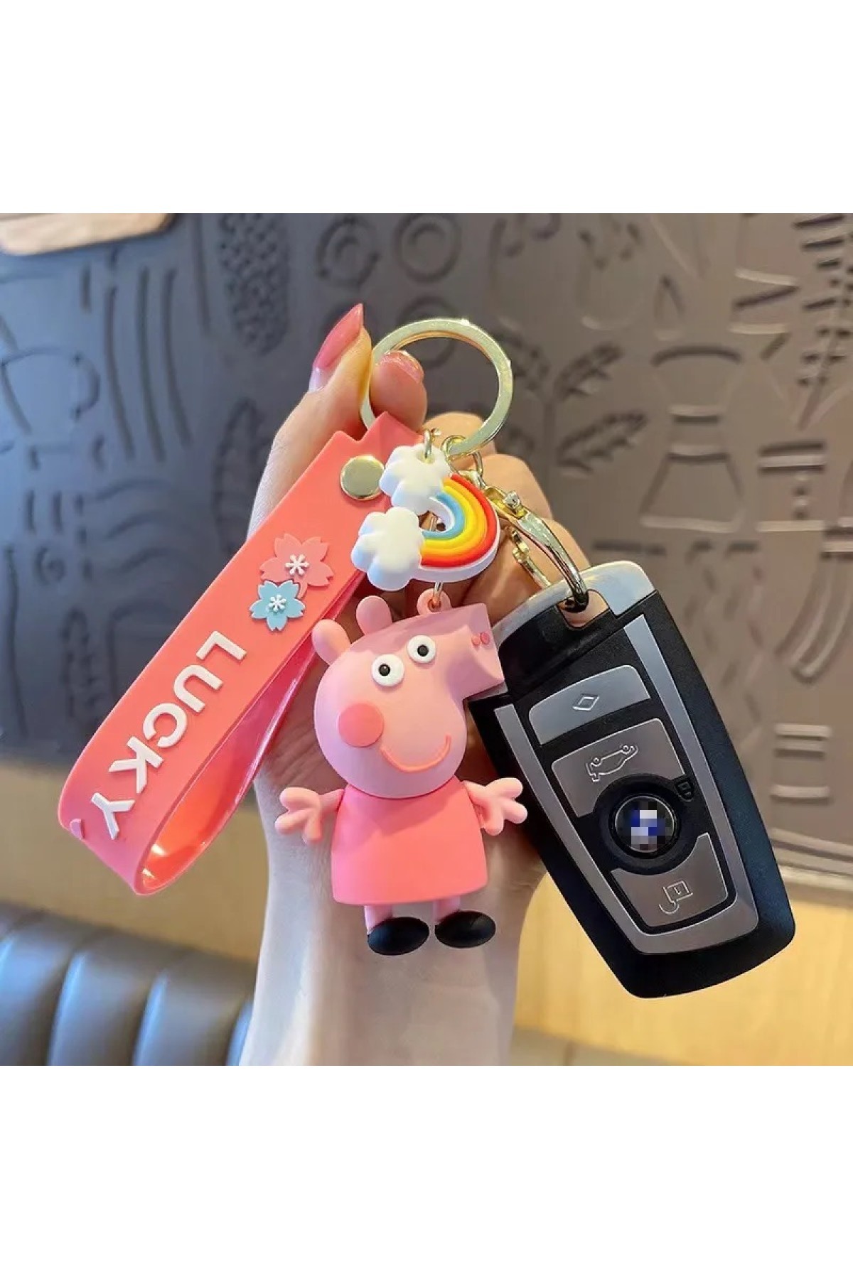 Peppa Domuz Anahtarlık ve Çanta Aksesuarı