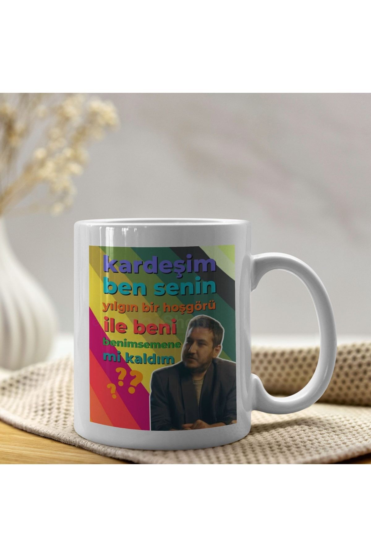 Gibi Dizisi Yılmaz Ve Ilkkan Motto Kupa Bardak Model 65