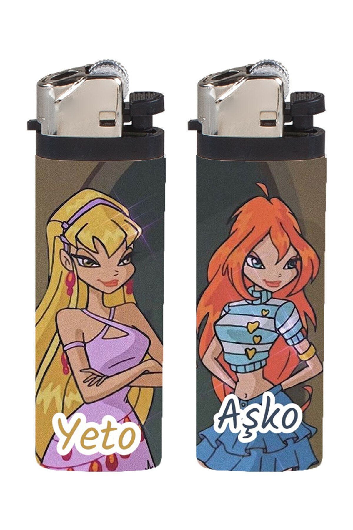 2'li Winx Stella Bloom - Full Bakılı Gazlı Çakma