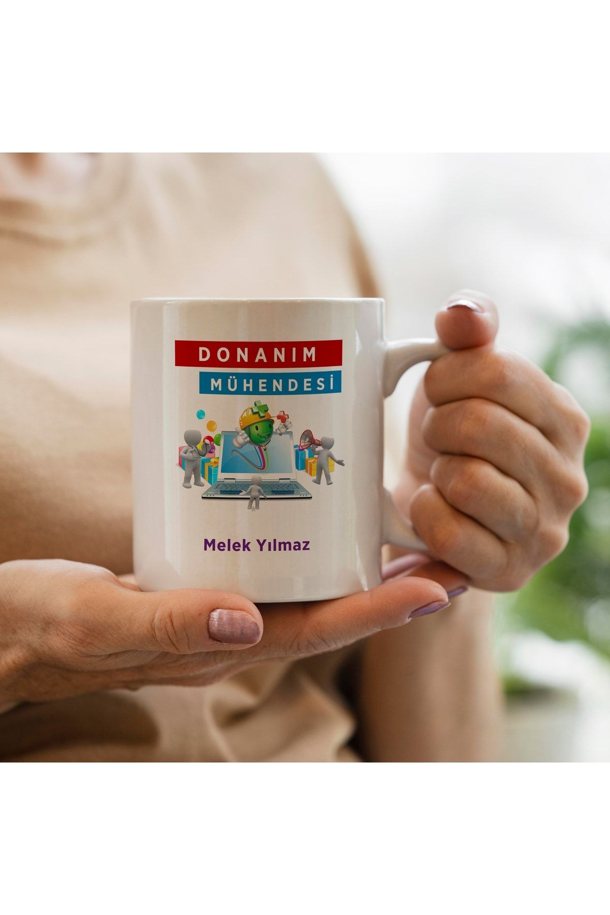 Kişiye Özel Meslek Donanım Mühendisi Kupa Bardak