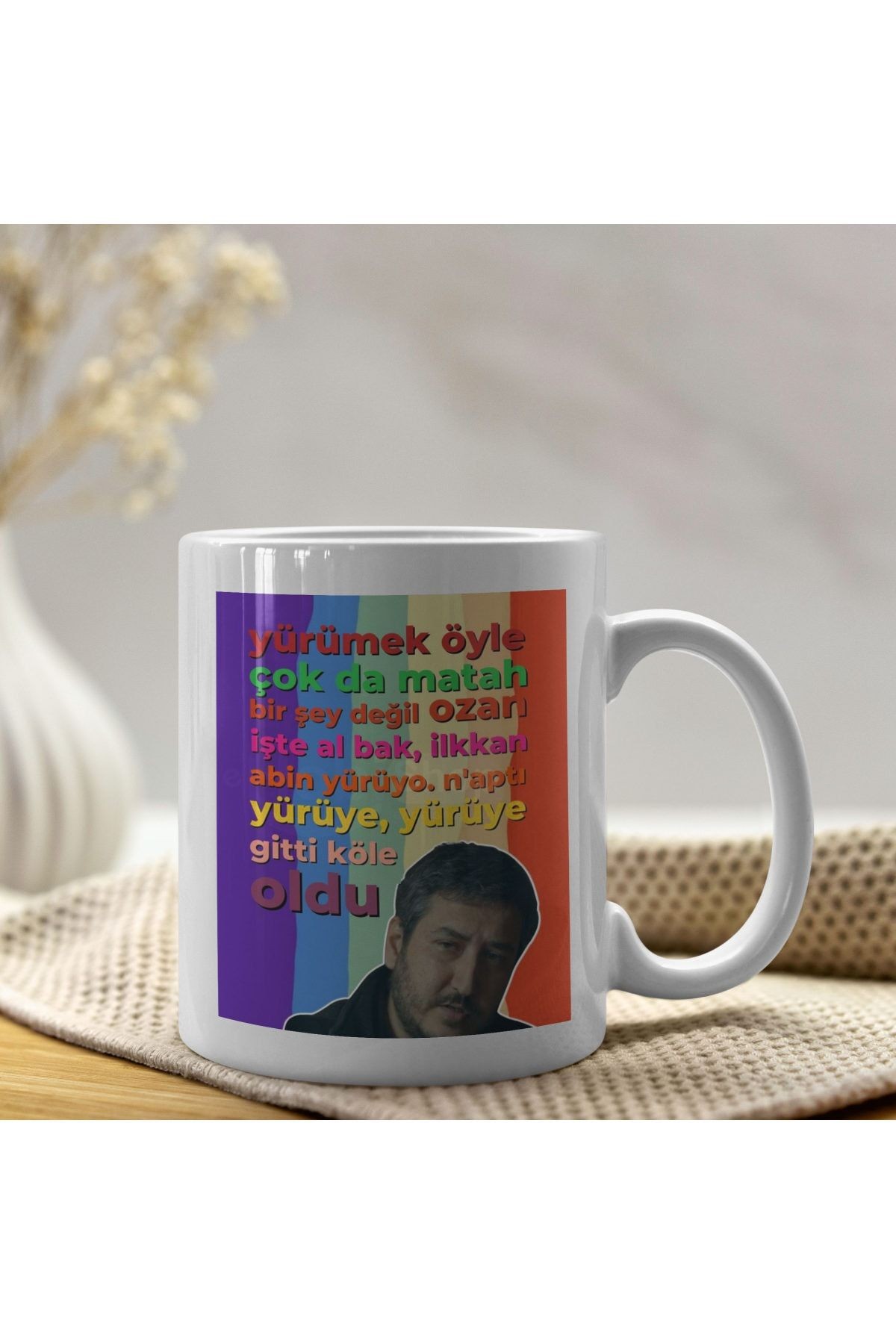 Gibi Dizisi Yılmaz Ve Ilkkan Motto Kupa Bardak Model 50