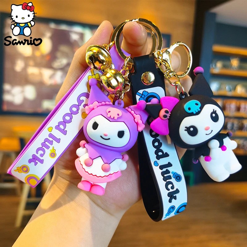 Kawaii Sanrio Anime Slikon Anahtarlık Modelleri