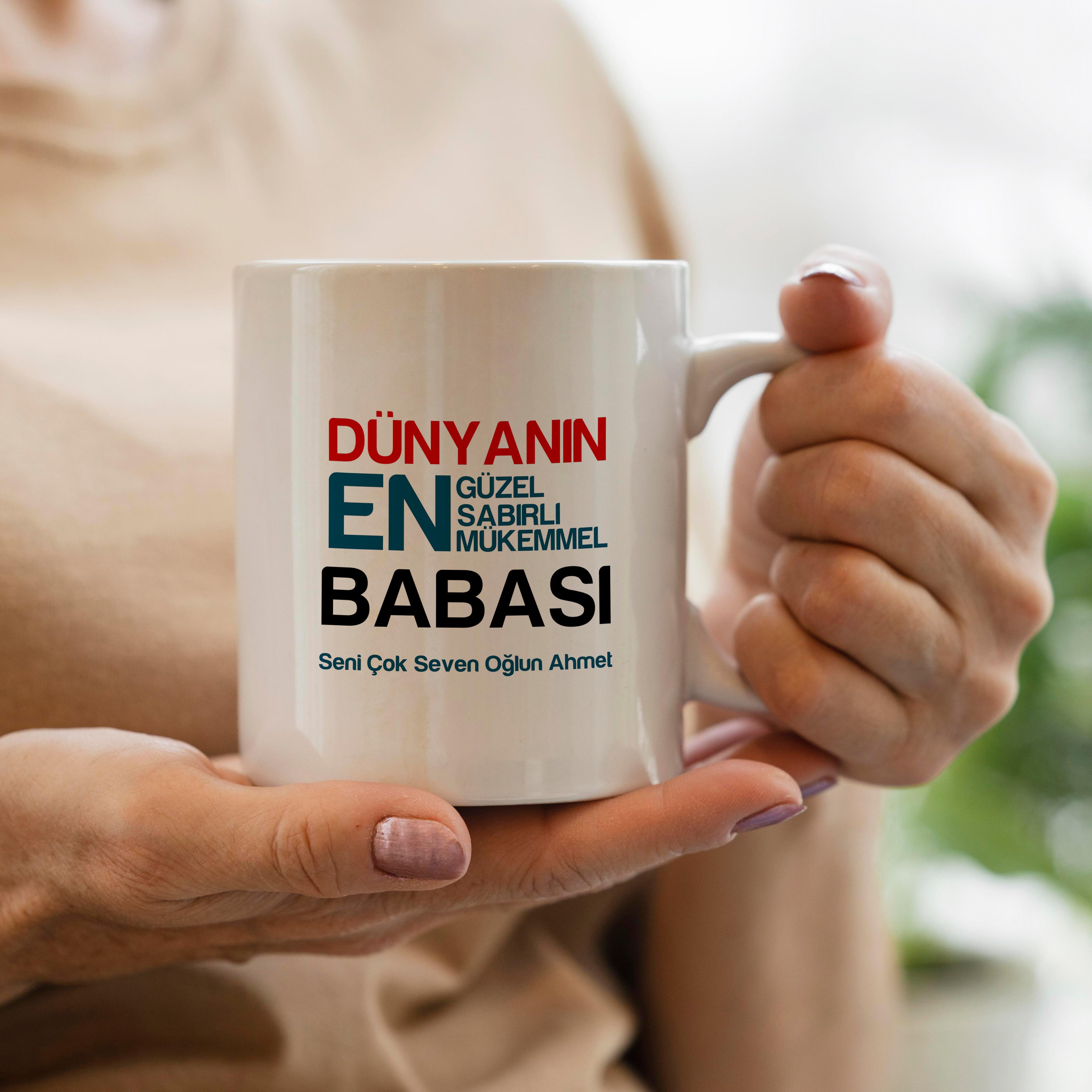 Babalar Günü Kupa Bardak Modelleri