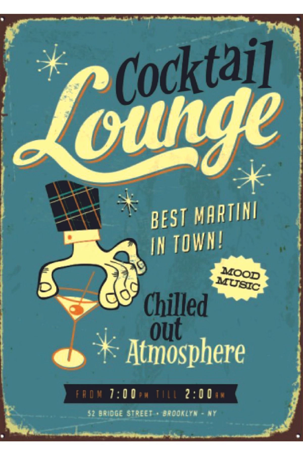 Ahşap MDF Poster (27x18cm)