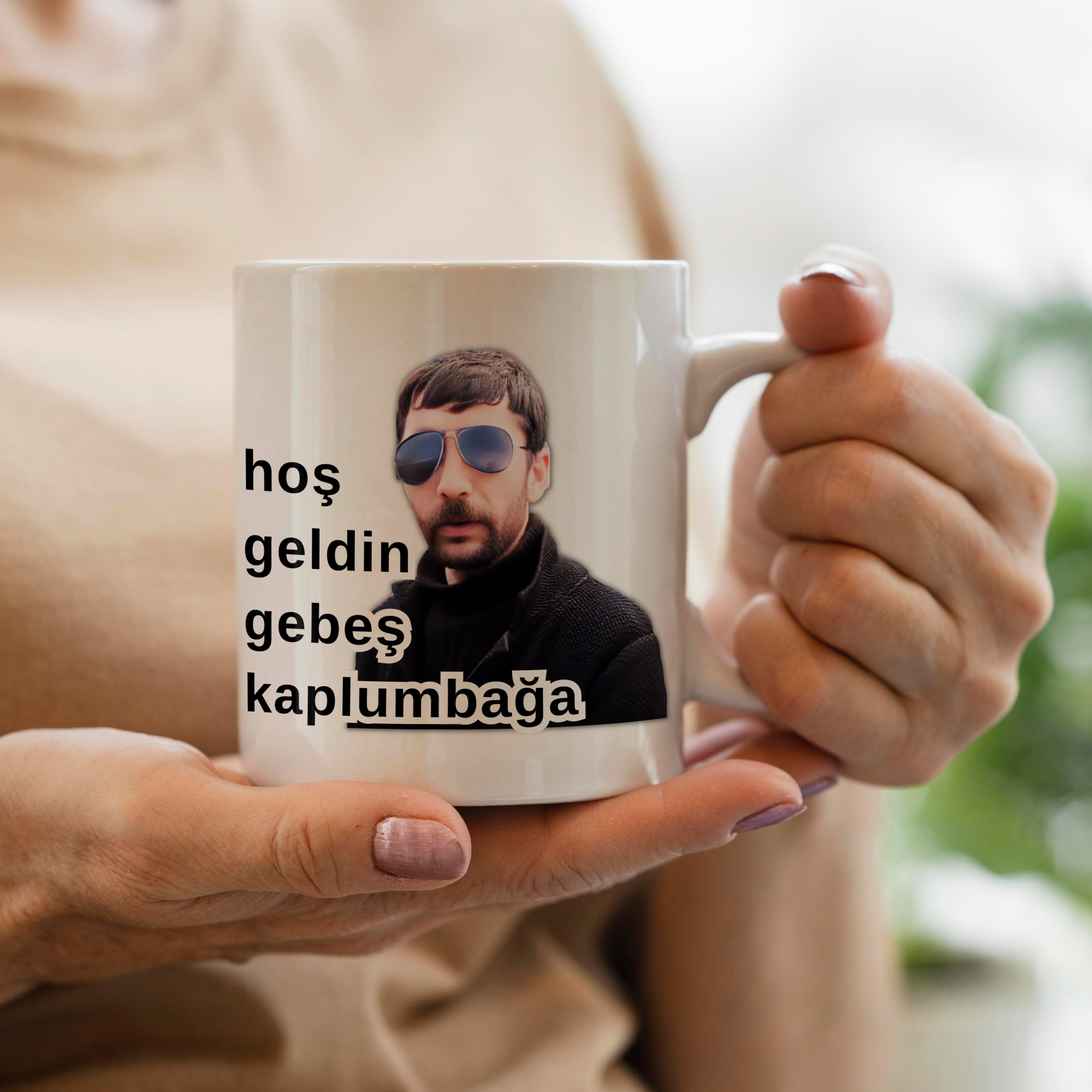 Hard Kapitalizm Reis Hoş geldin Gebeş Kupa Bardak