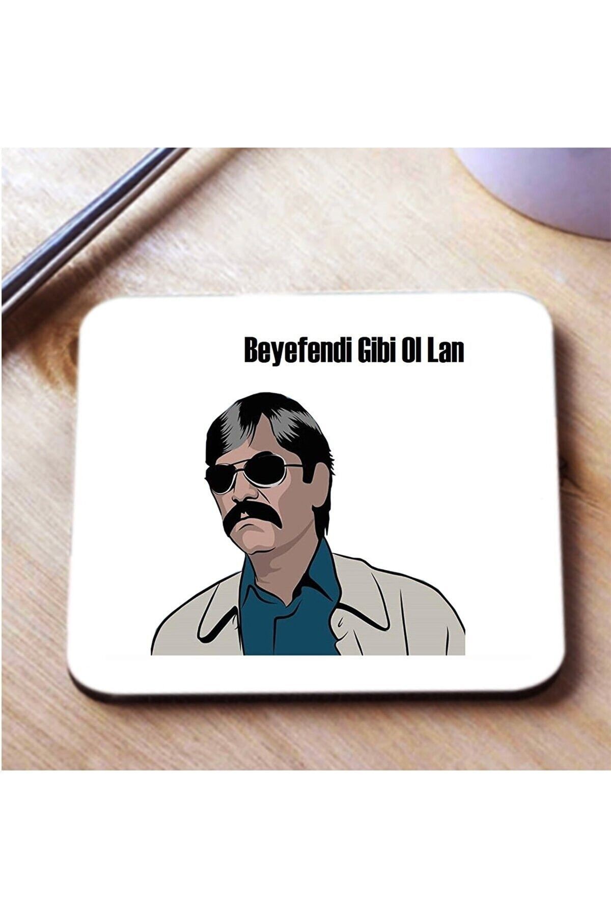 Baskılı Bardak Altlığı Pala Beyefendi Gibi Ol