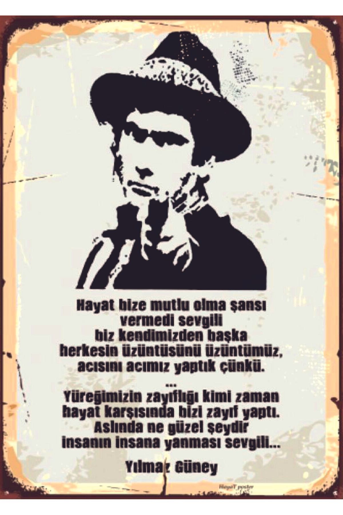 Ahşap MDF Poster (27x18cm)