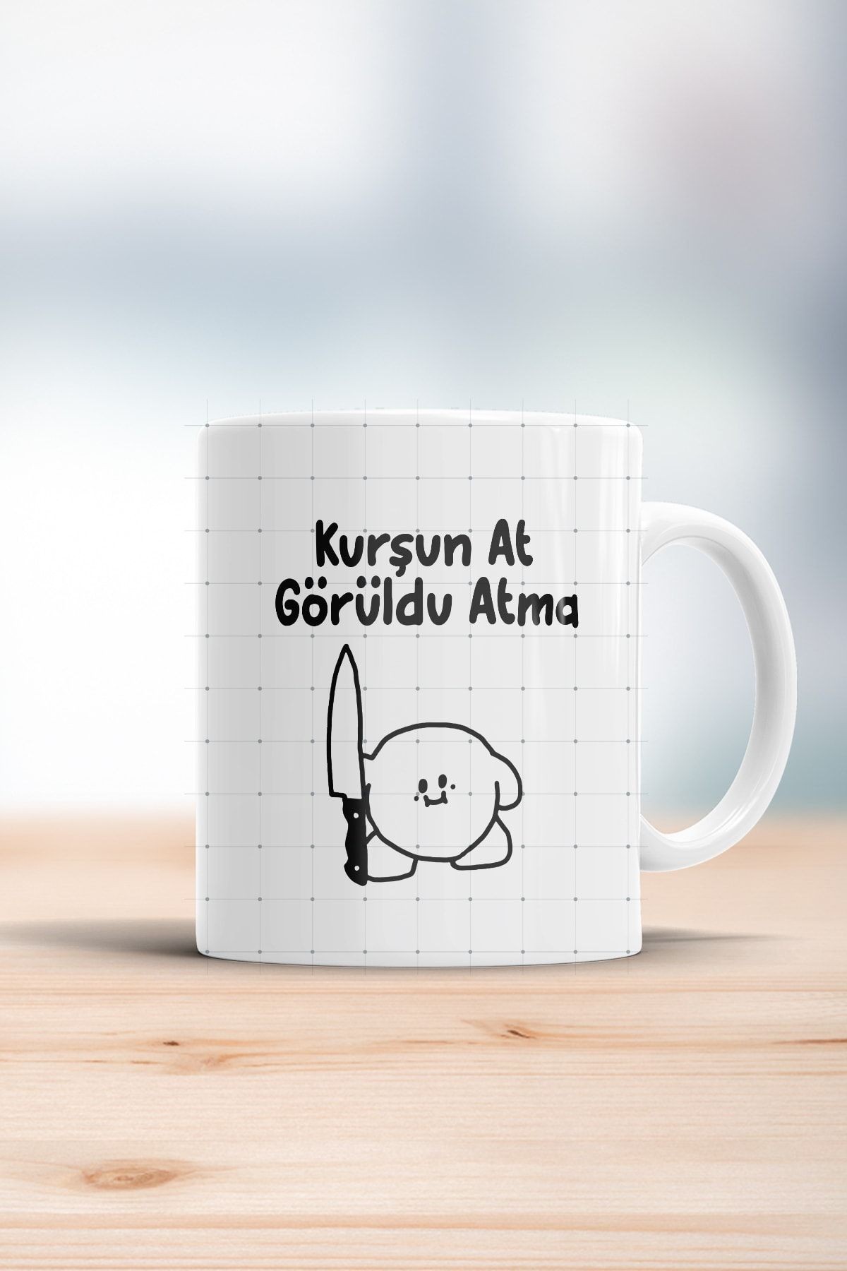 Kurşun At Görüldü Atma Kupa Bardak