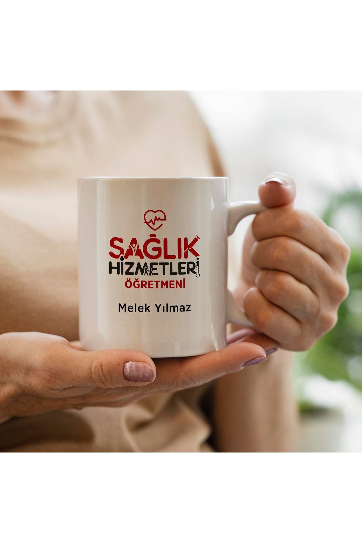 Kişiye Özel Meslek Sağlık Hizmetleri Öğretmeni Kupa Bardak