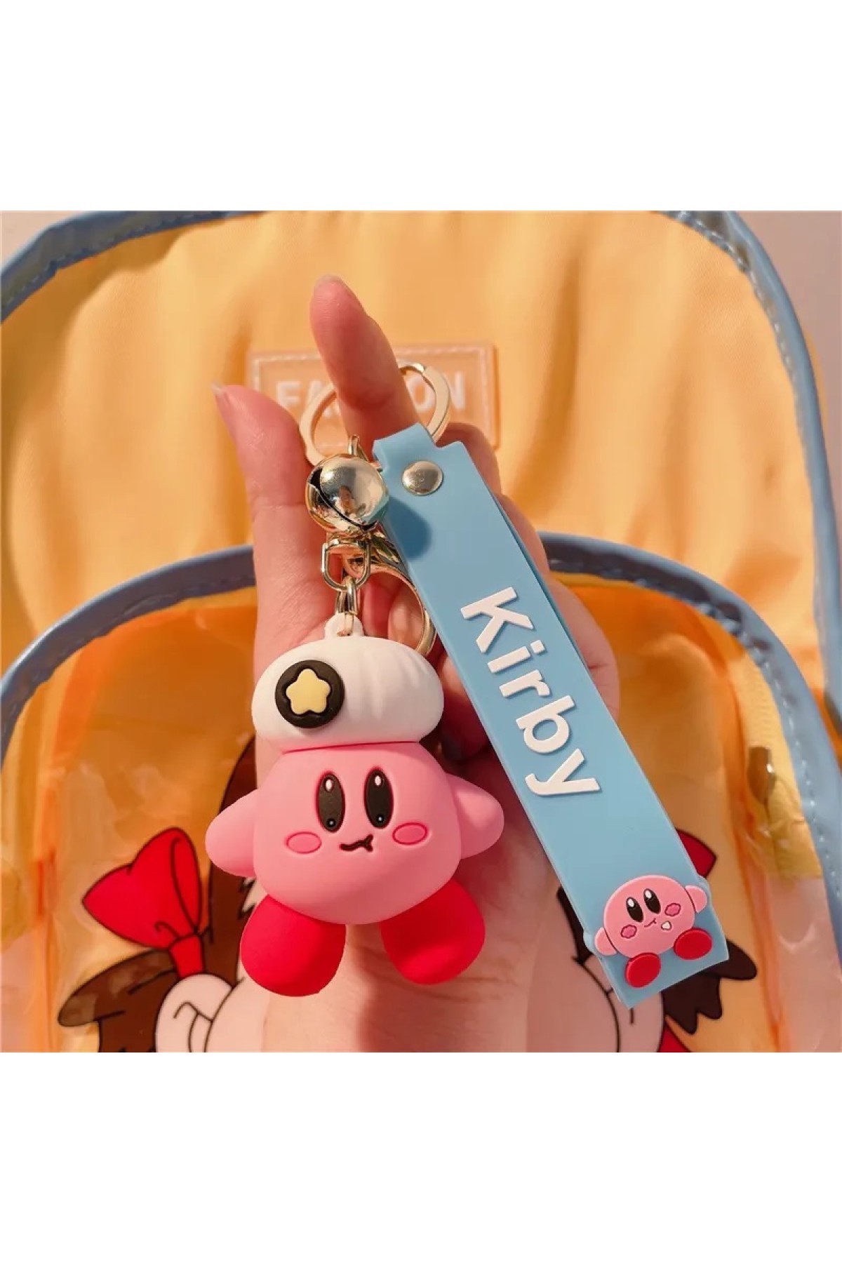 Kirby Slikon Anahtarlık ve Çanta Aksesuarı