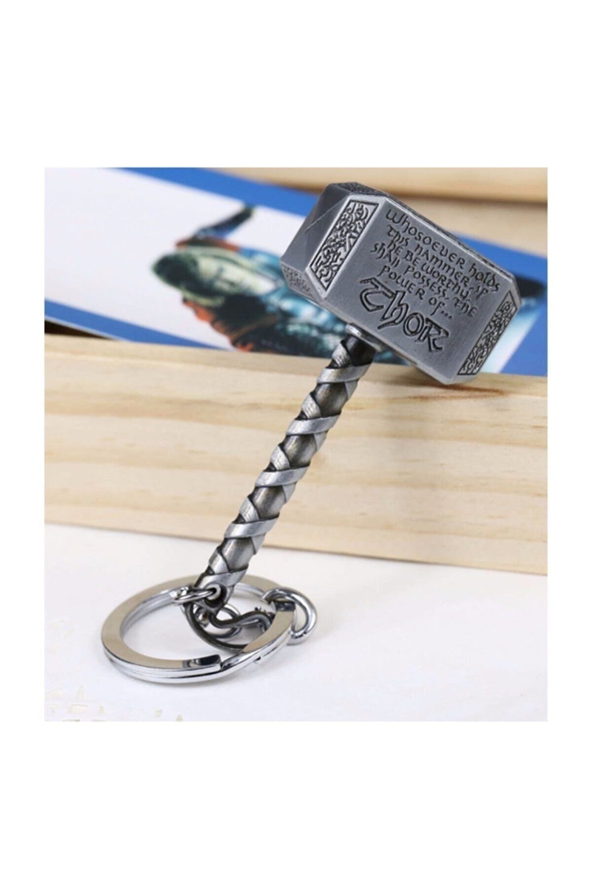 The Avengers Thor Çekiç Metal Anahtarlık