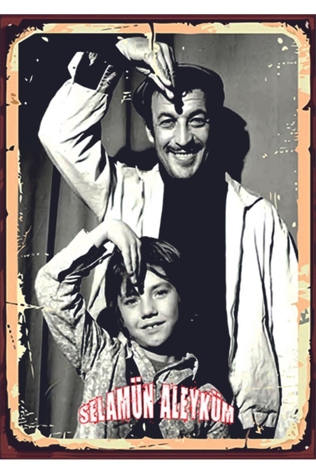 Ahşap MDF Poster (27x18cm)