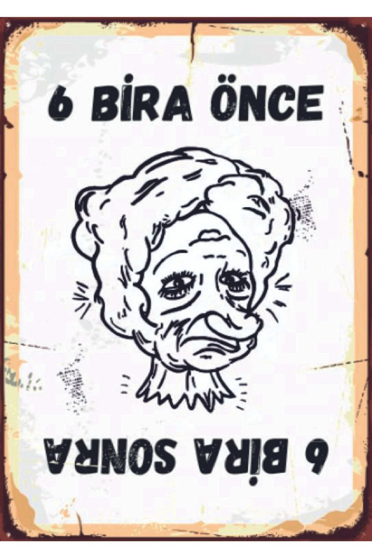 Ahşap MDF Poster (27x18cm)