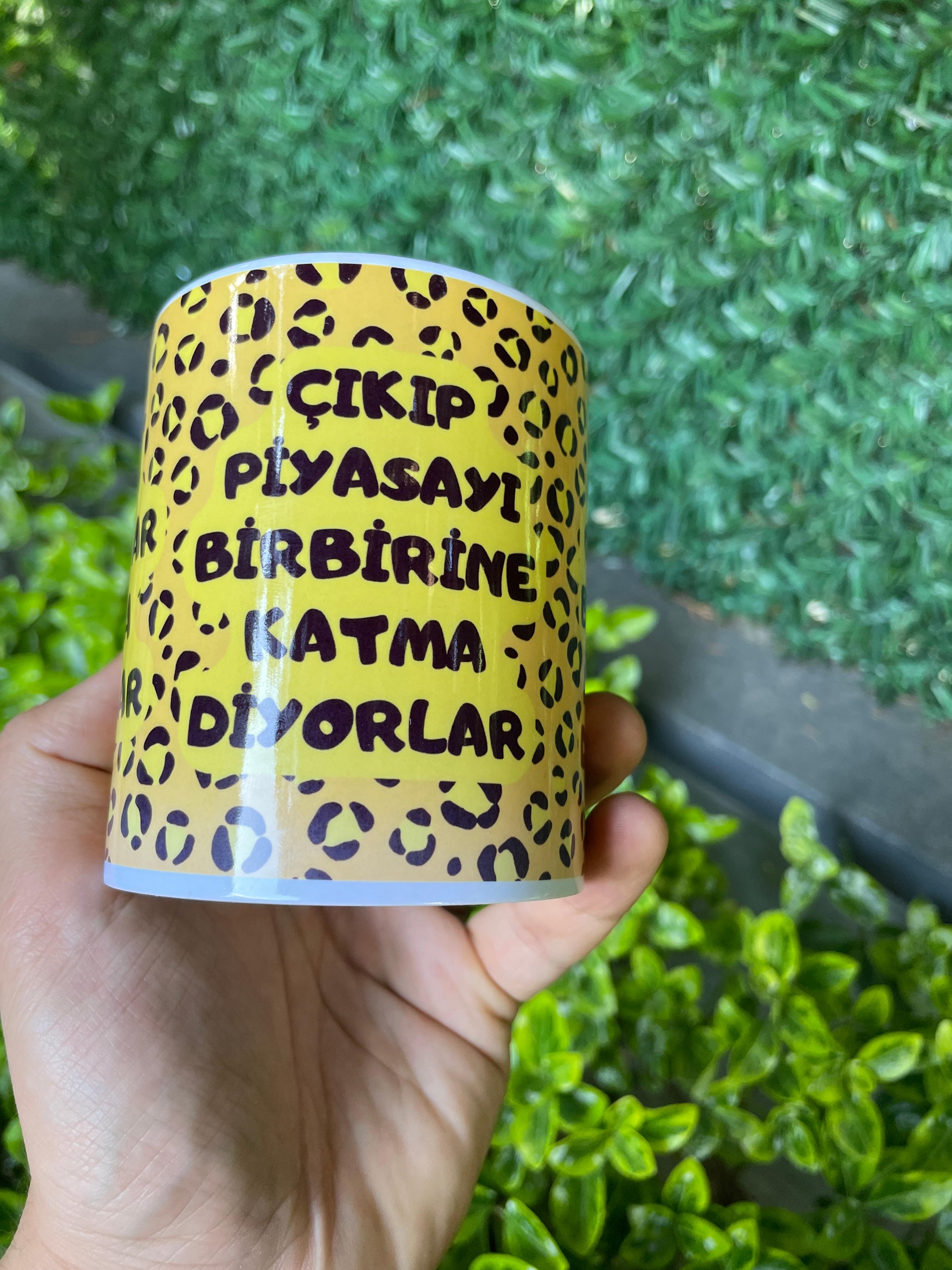 Abla Diyorlar Yapma Diyorlar Porselen Kupa Bardak