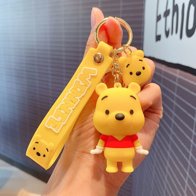 Winnie The Pooh 3'lü Anahtarlık ve Çanta Aksesuarı