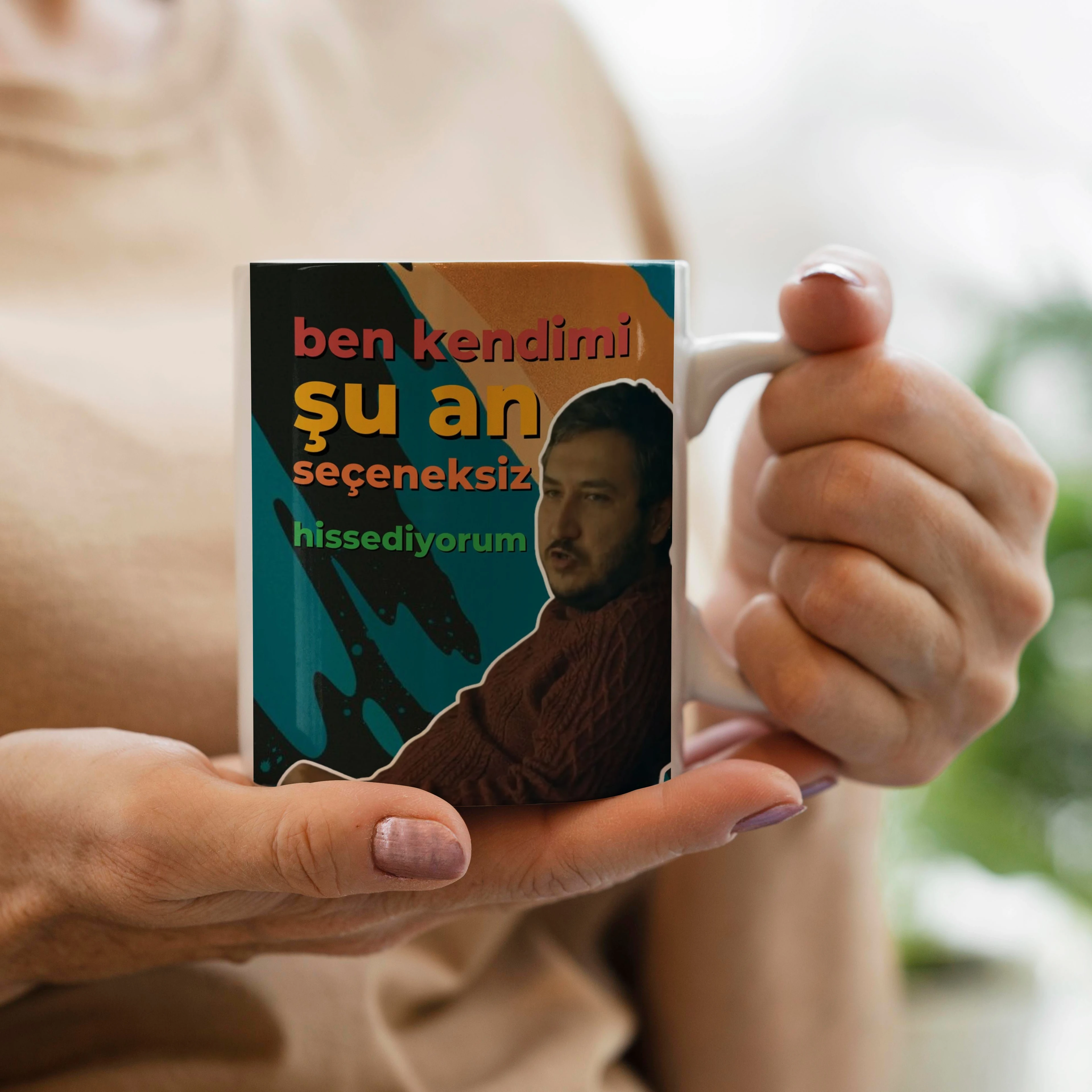 Gibi Dizisi Yılmaz Ve Ilkkan Motto Kupa Bardak Model 26