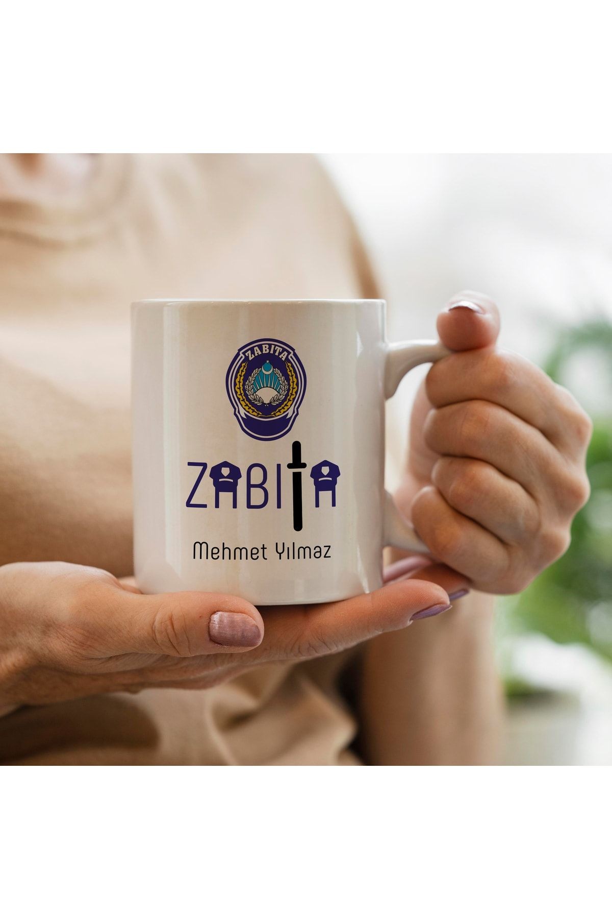 Kişiye Özel Meslek Zabıta Kupa Bardak