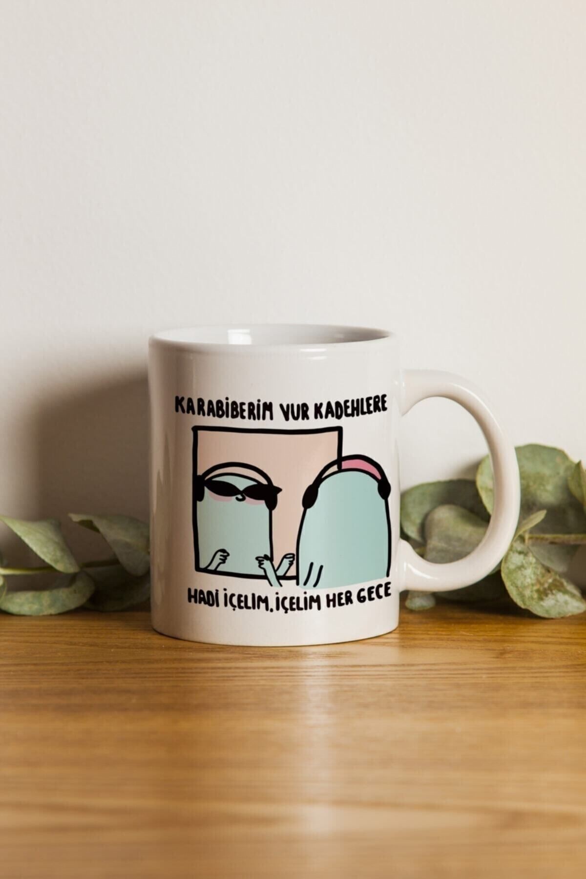 Karabiberim Motto Kupa Bardak- Makinede Yıkanabilir