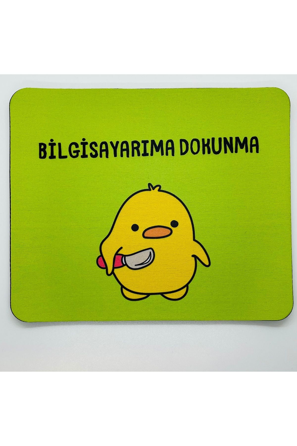 Sevimli Civciv Mouse Pad, 21x17 cm, Kaymaz Taban, Ev, Ofis ve Oyun için Rahat ve Yumuşak Mousepad