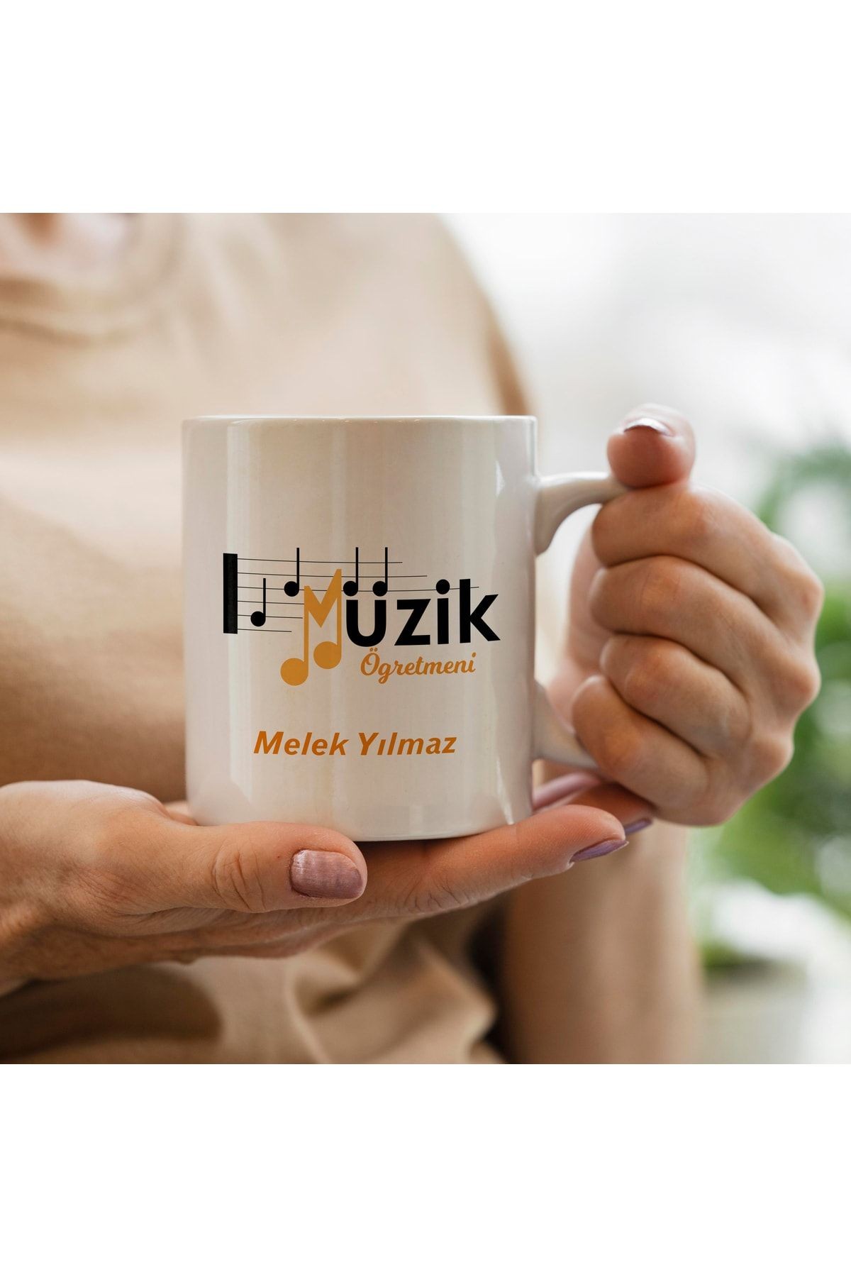 Kişiye Özel Meslek Müzik Öğretmeni Kupa Bardak