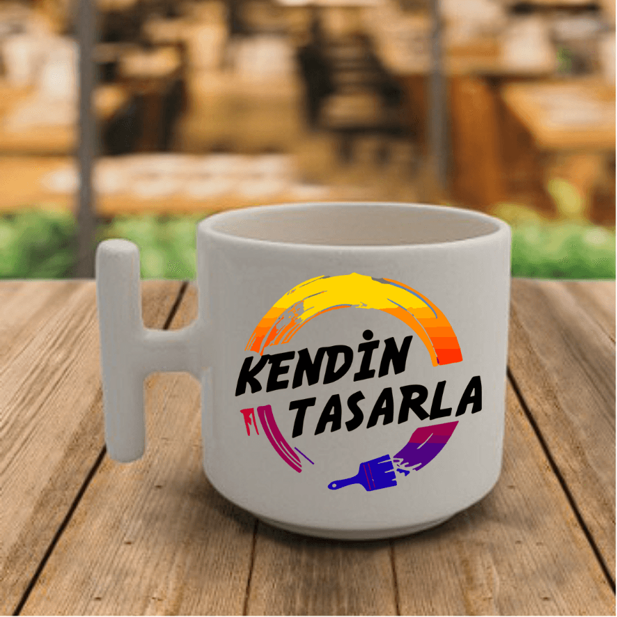Kendin Tasarla T Kulplu Fincan