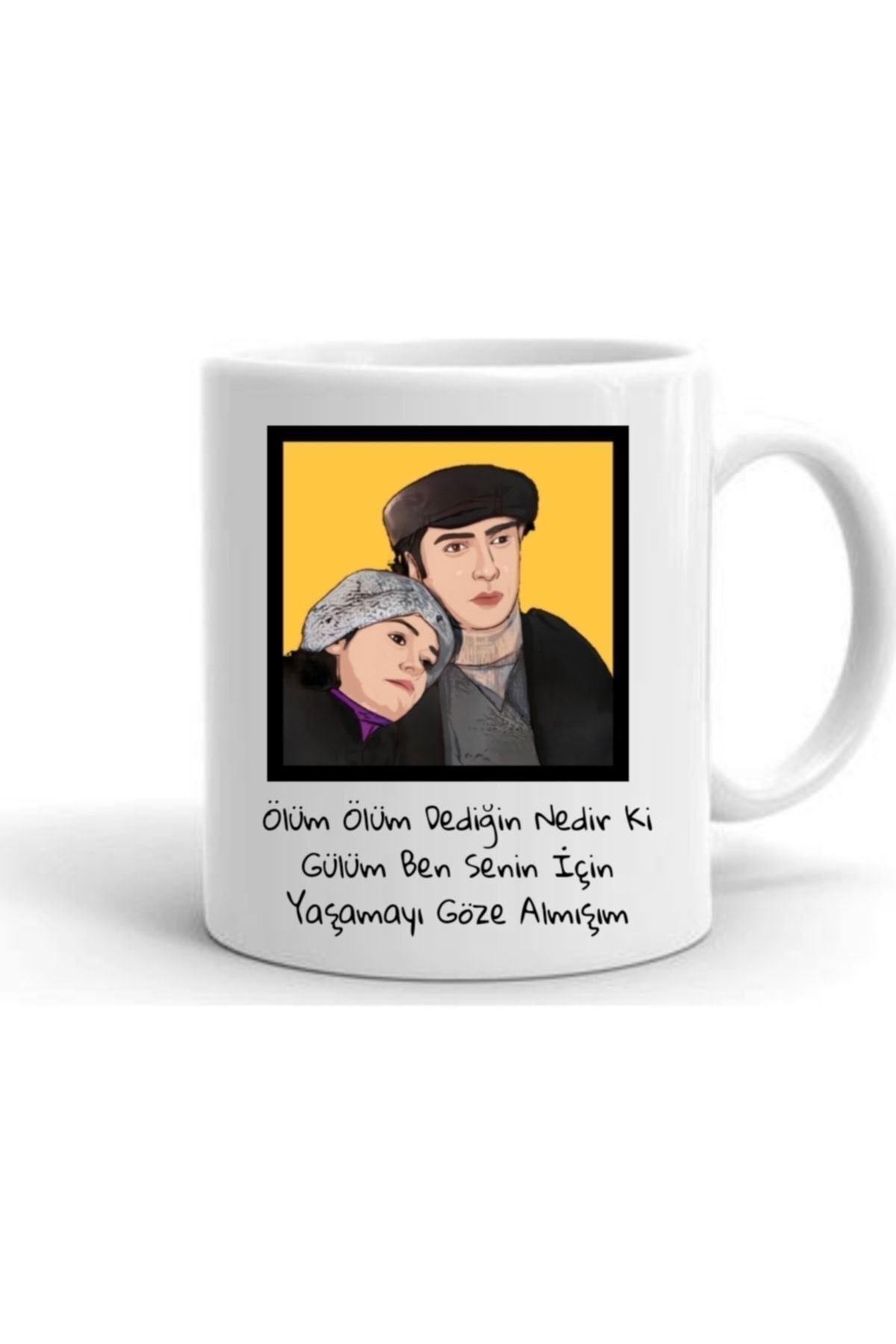 Kurtlar Vadisi "polat&elif" Baskılı Kupa
