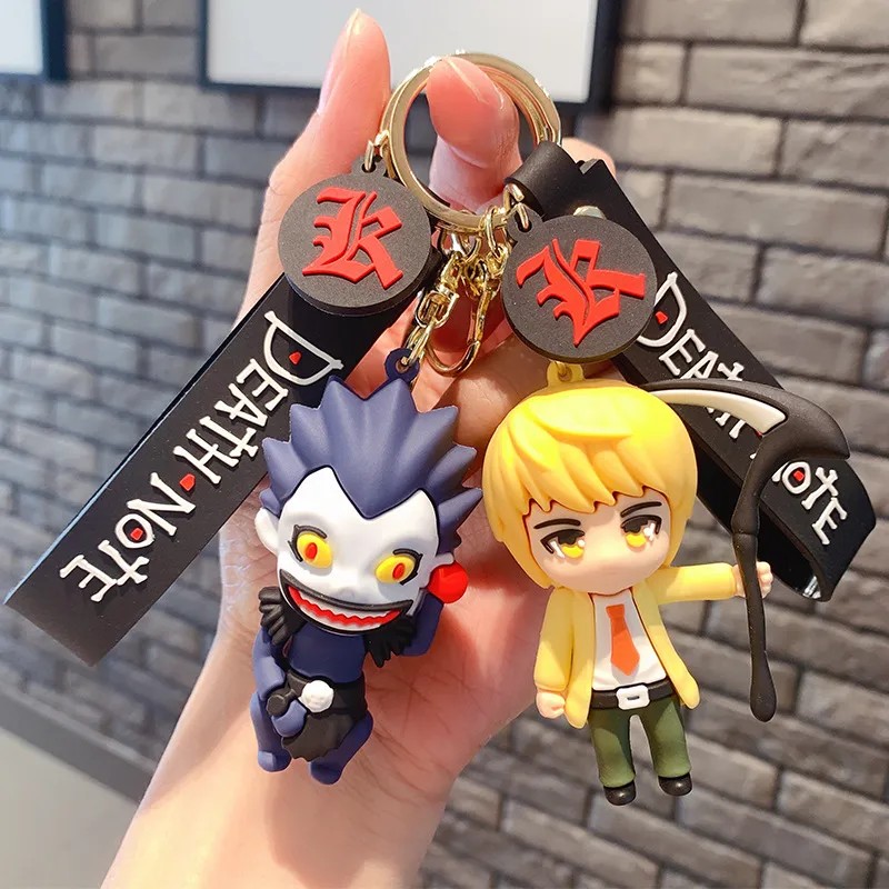 Dead Note Anime Slikon Anahtarlık ve Çanta Aksesuarı
