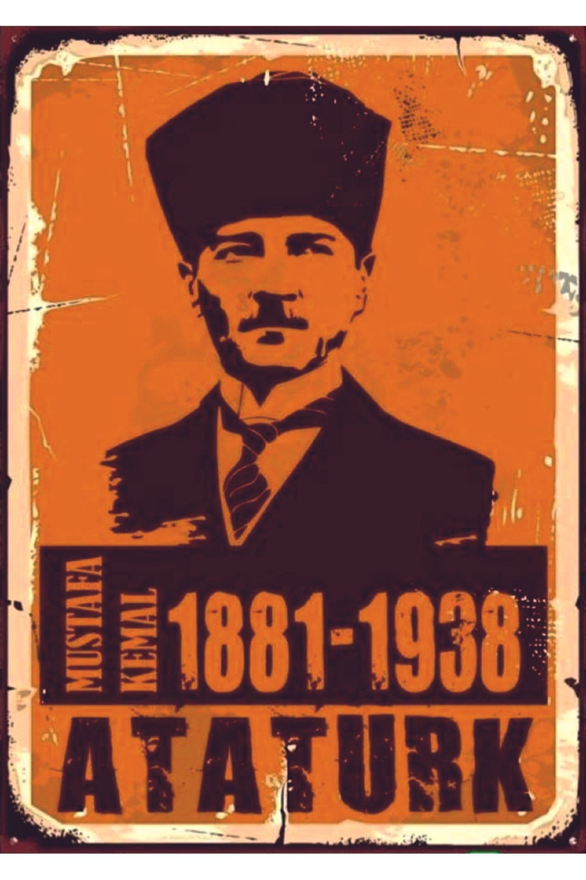 Ahşap MDF Poster (27x18cm)