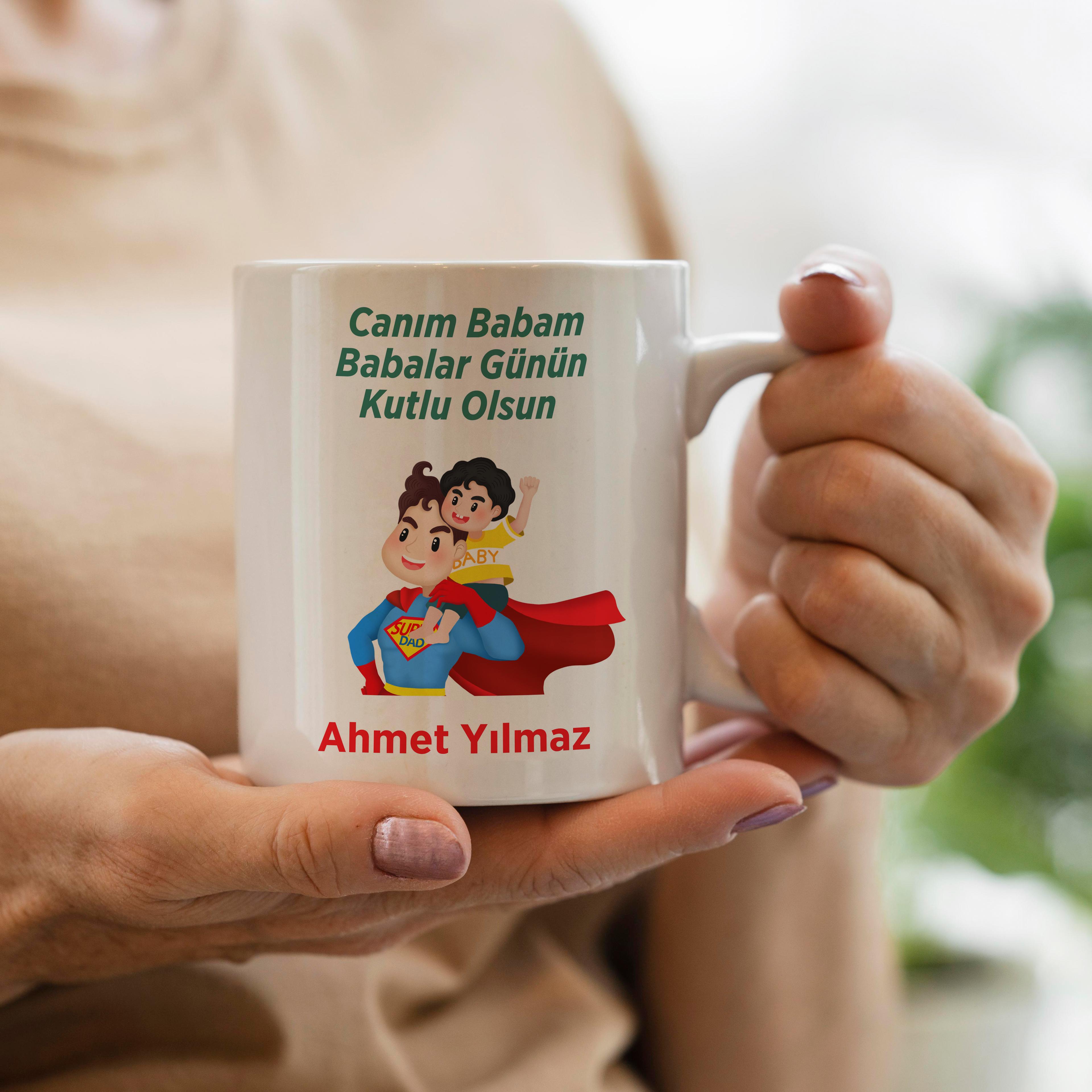 Babalar Günü Kupa Bardak Modelleri