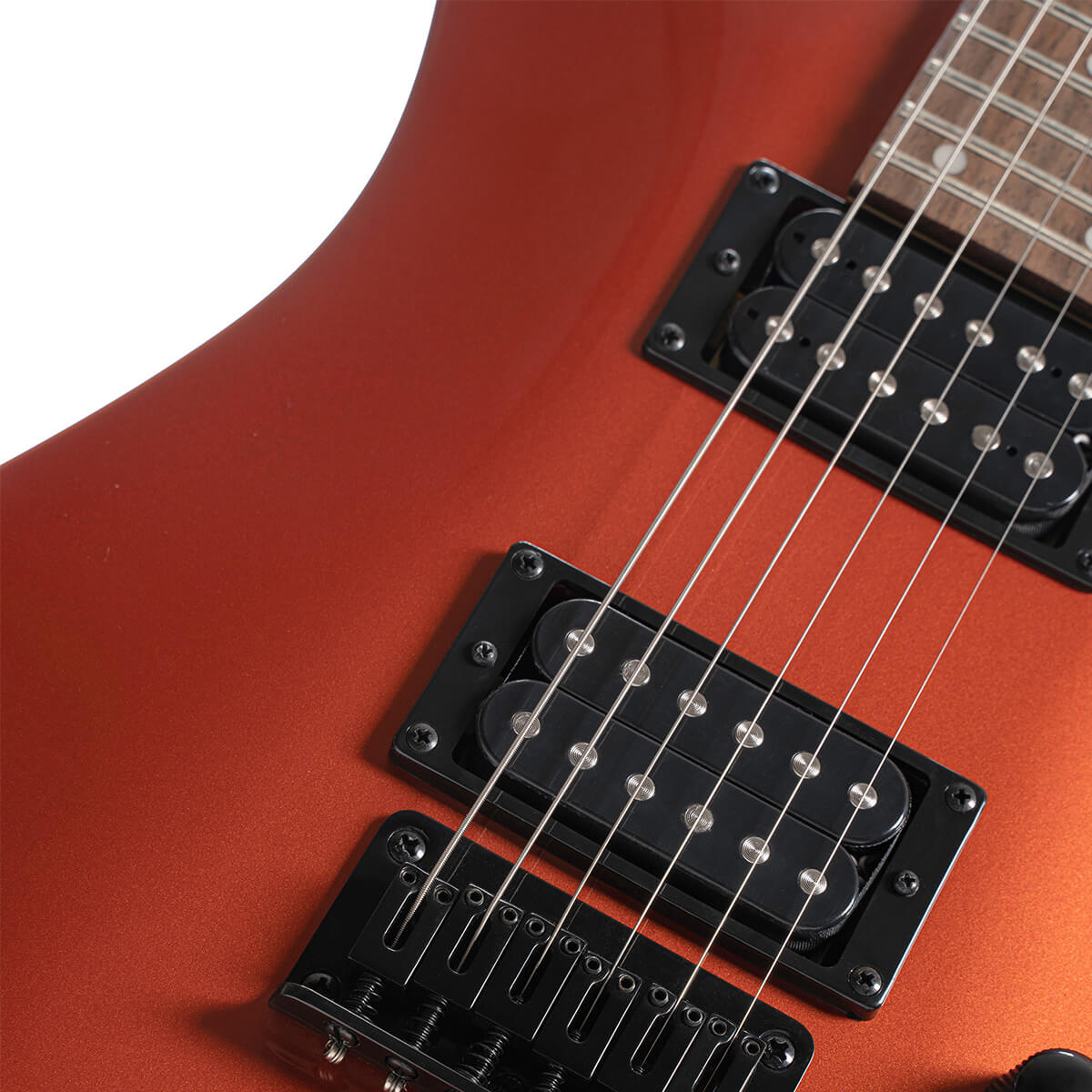 CORT KX100IO ELEKTRO GİTAR, IRON OXIDE, (H-H)