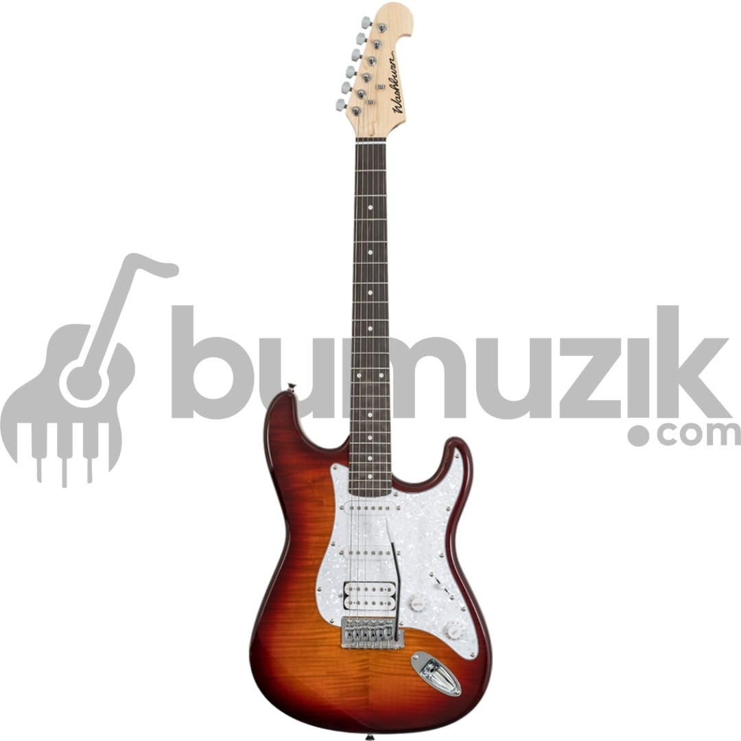 Washburn Sonamaster SDFSB Deluxe Elektro Gitar