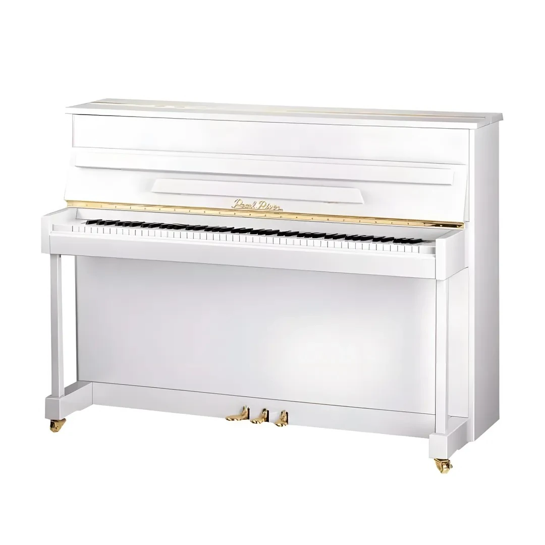 Pearl River UP115 M2 Akustik Duvar Piyanosu (Parlak Beyaz)