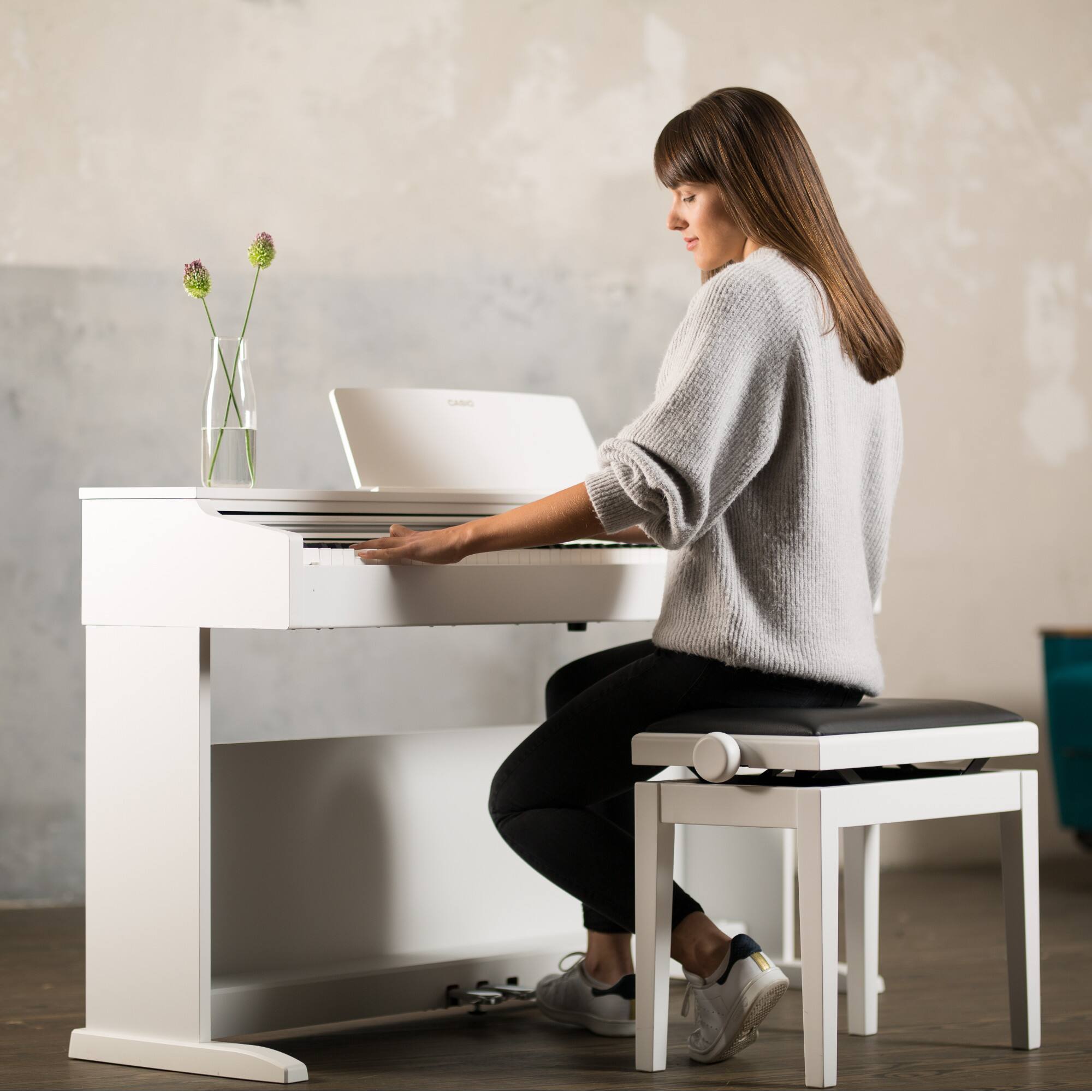Casio AP270WE Celviano Dijital Piyano (Beyaz)