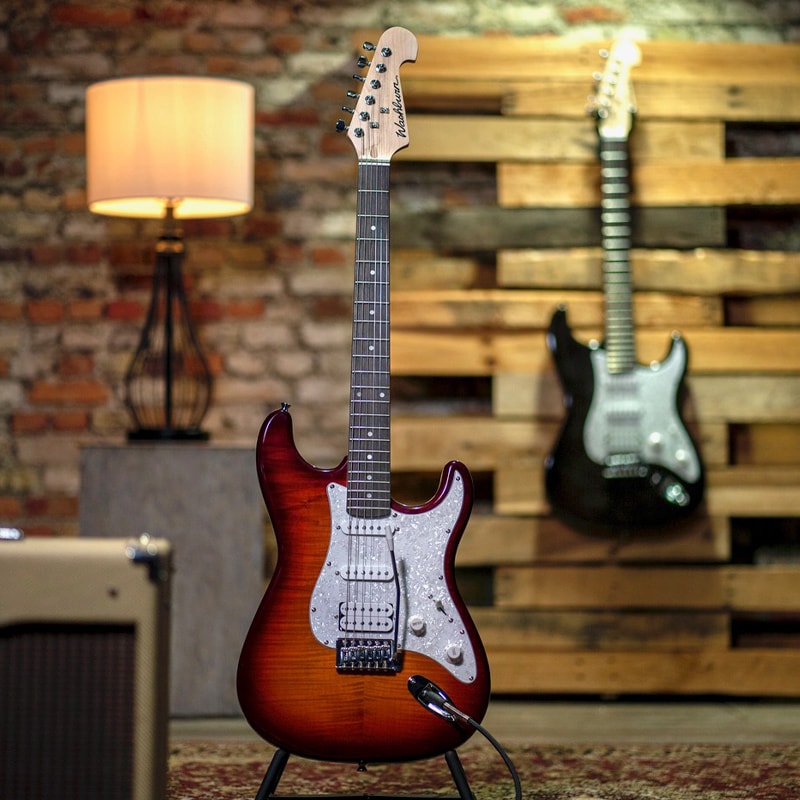 Washburn Sonamaster SDFSB Deluxe Elektro Gitar