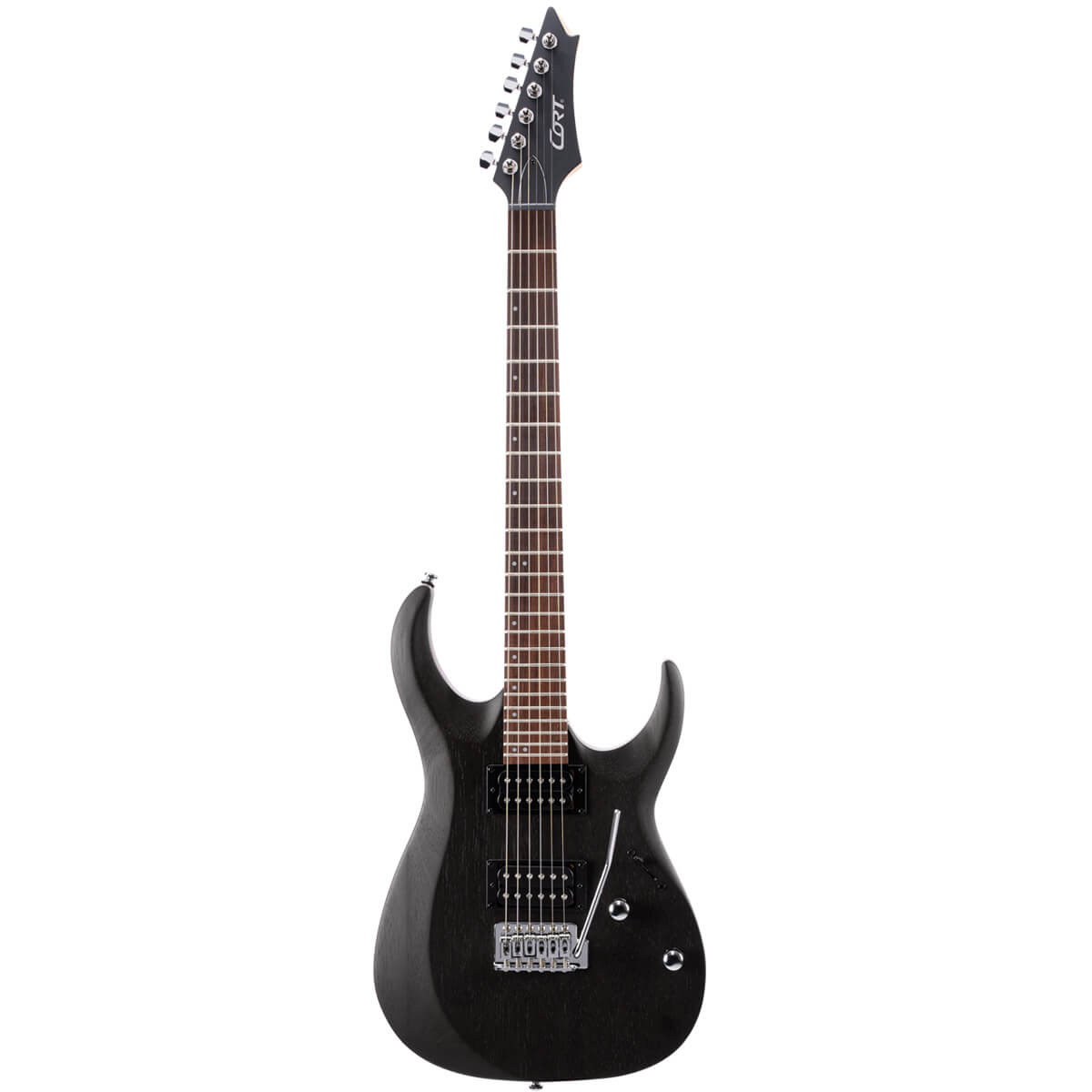 CORT X100 OPBK ELEKTRO GİTAR, OPEN PORE BLACK, (H-H)