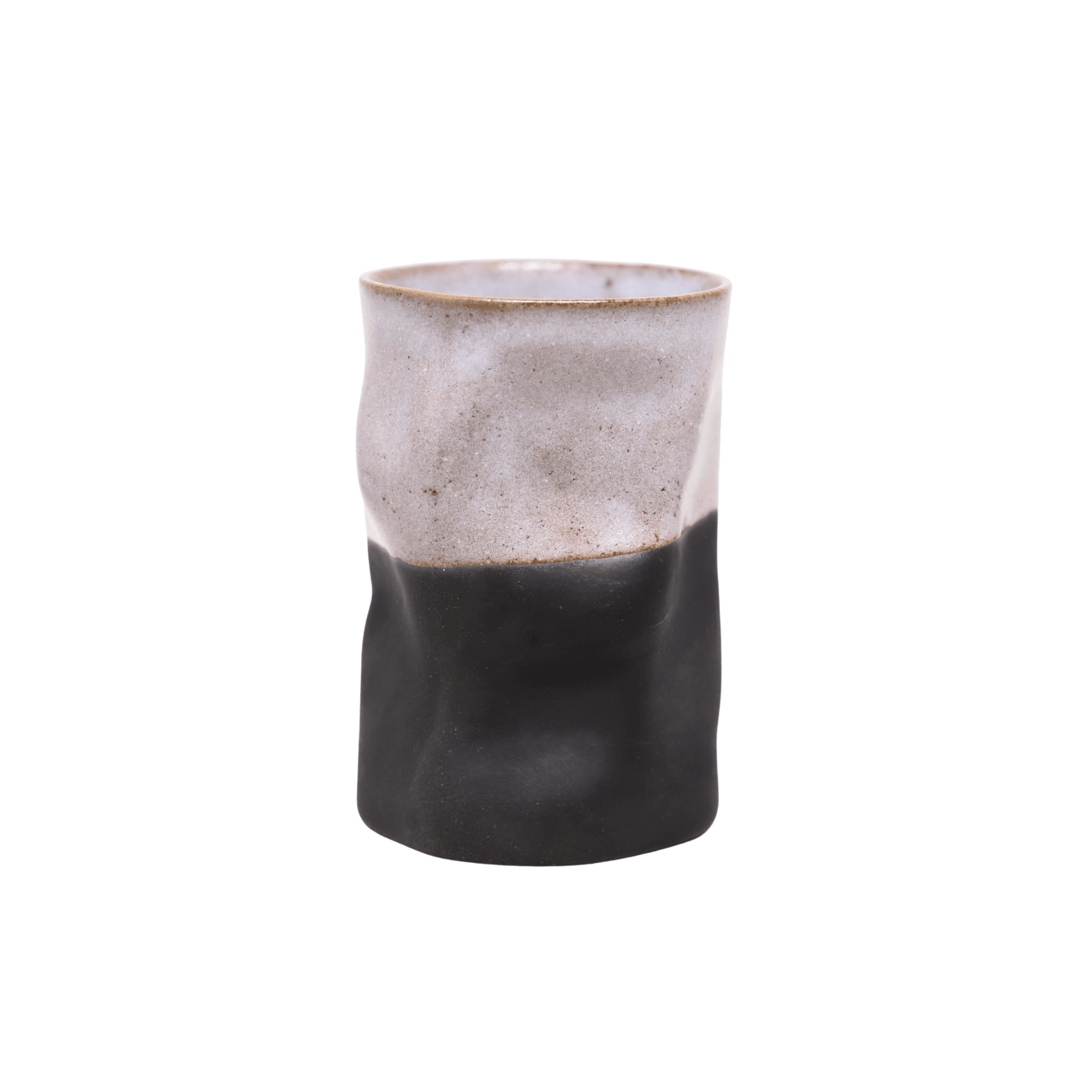 " Noir Flow " Stoneware Bardak 
