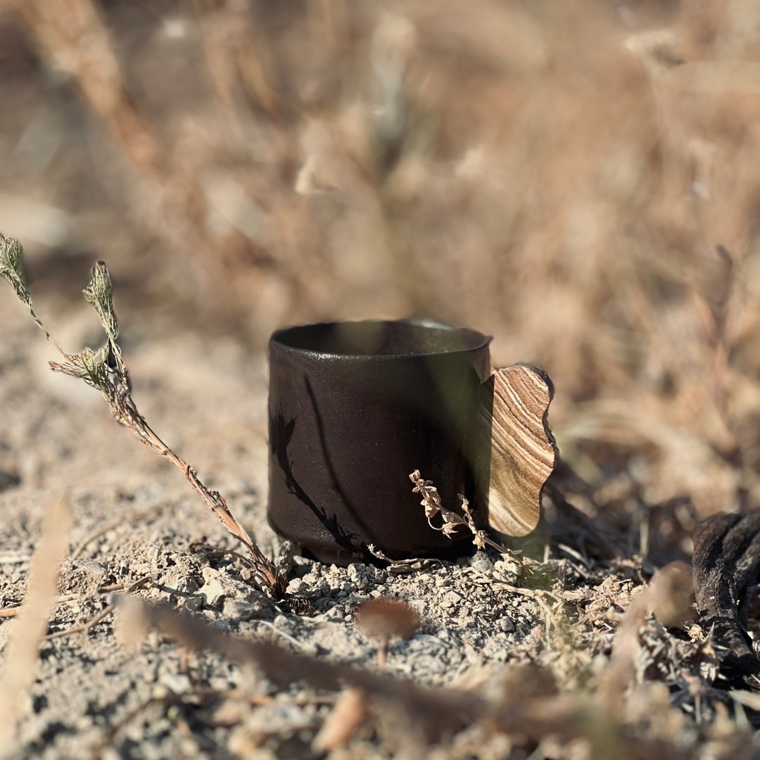 " Silhouette cup " Stoneware cup