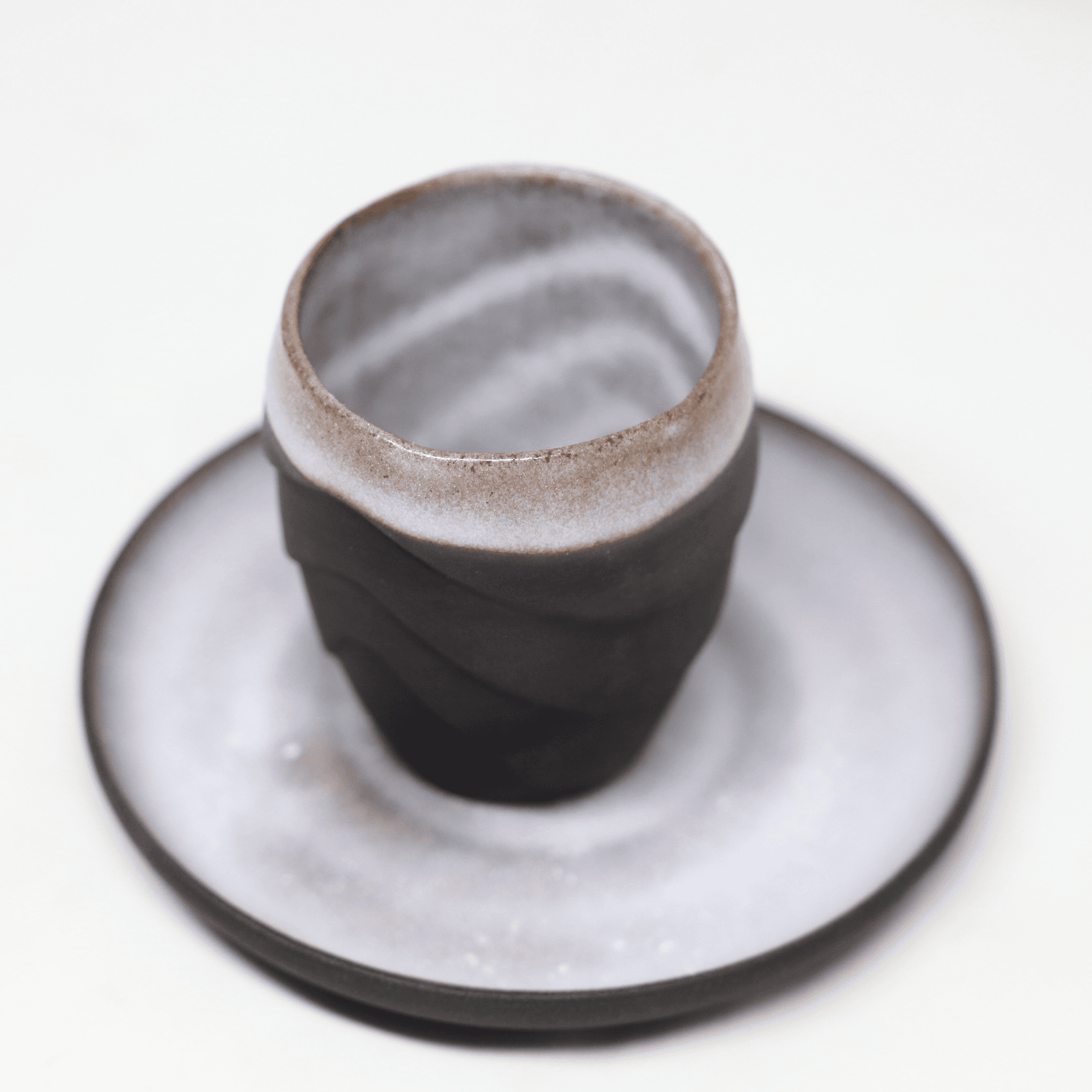 " Noir W " Stoneware Bardak ( Espresso )