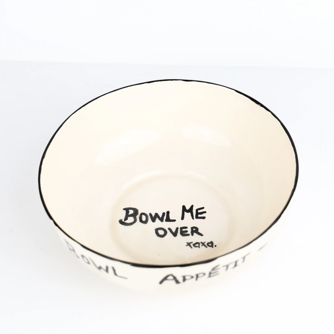 " Bowl Appétit " Stoneware Kase 