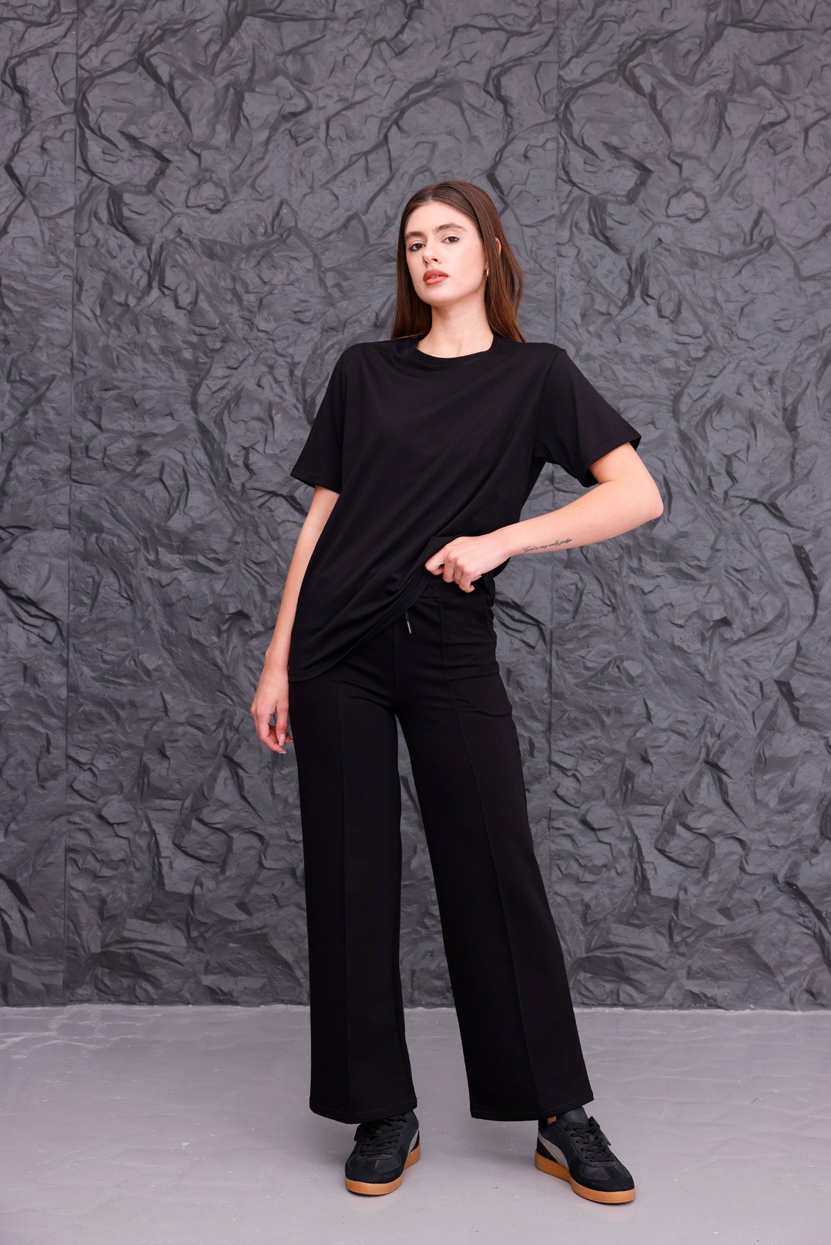 Basic T-shirt Eşofman Takımı