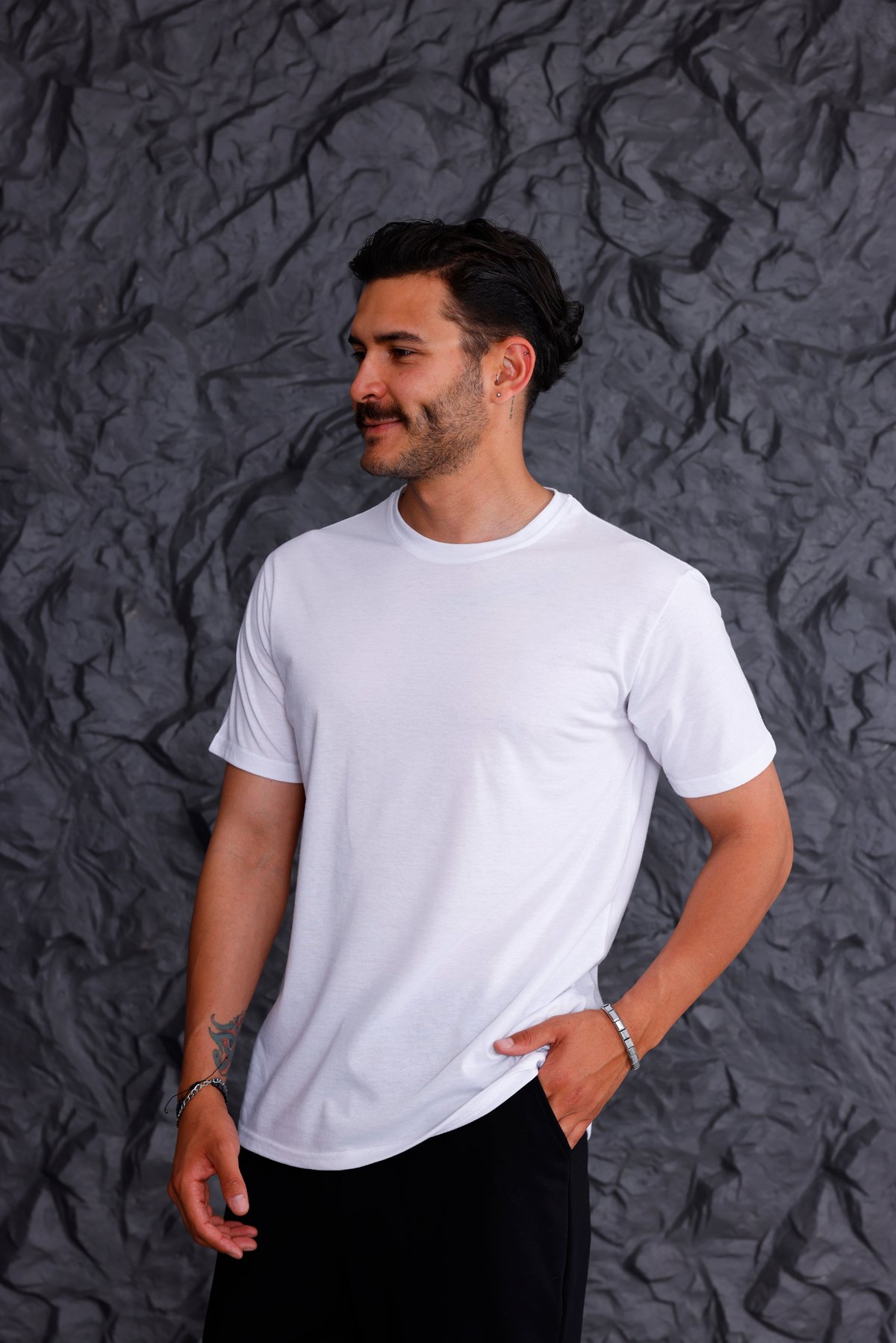 Basic T-shirt - Beyaz