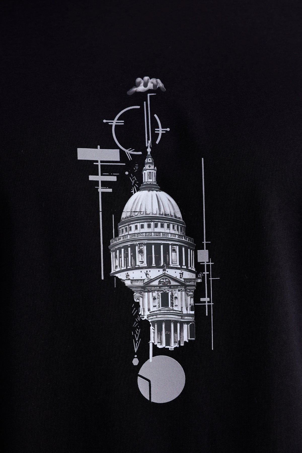 'St.Paul' Baskılı Basic T-shirt