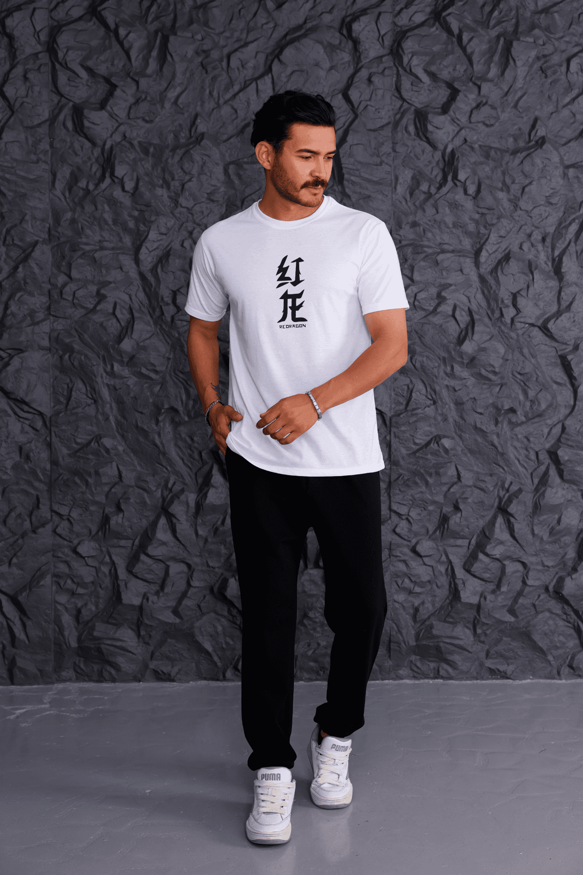 'Redragon' Basic T-shirt Eşofman Takımı