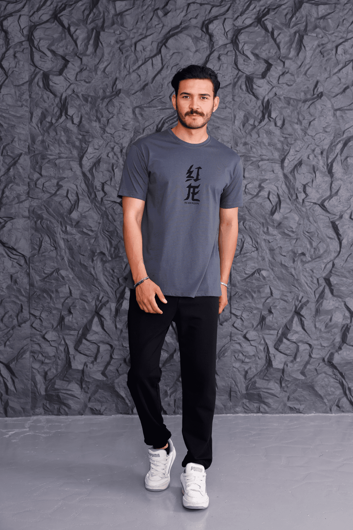 'Redragon' Basic T-shirt Eşofman Takımı