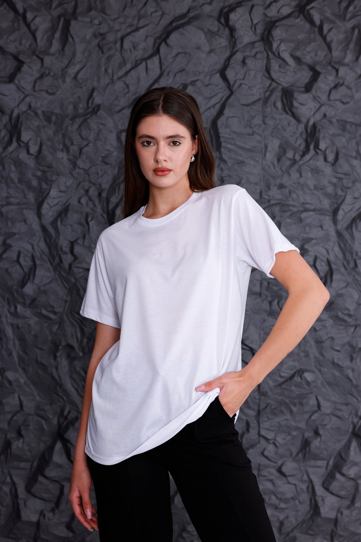 Basic T-shirt - Beyaz
