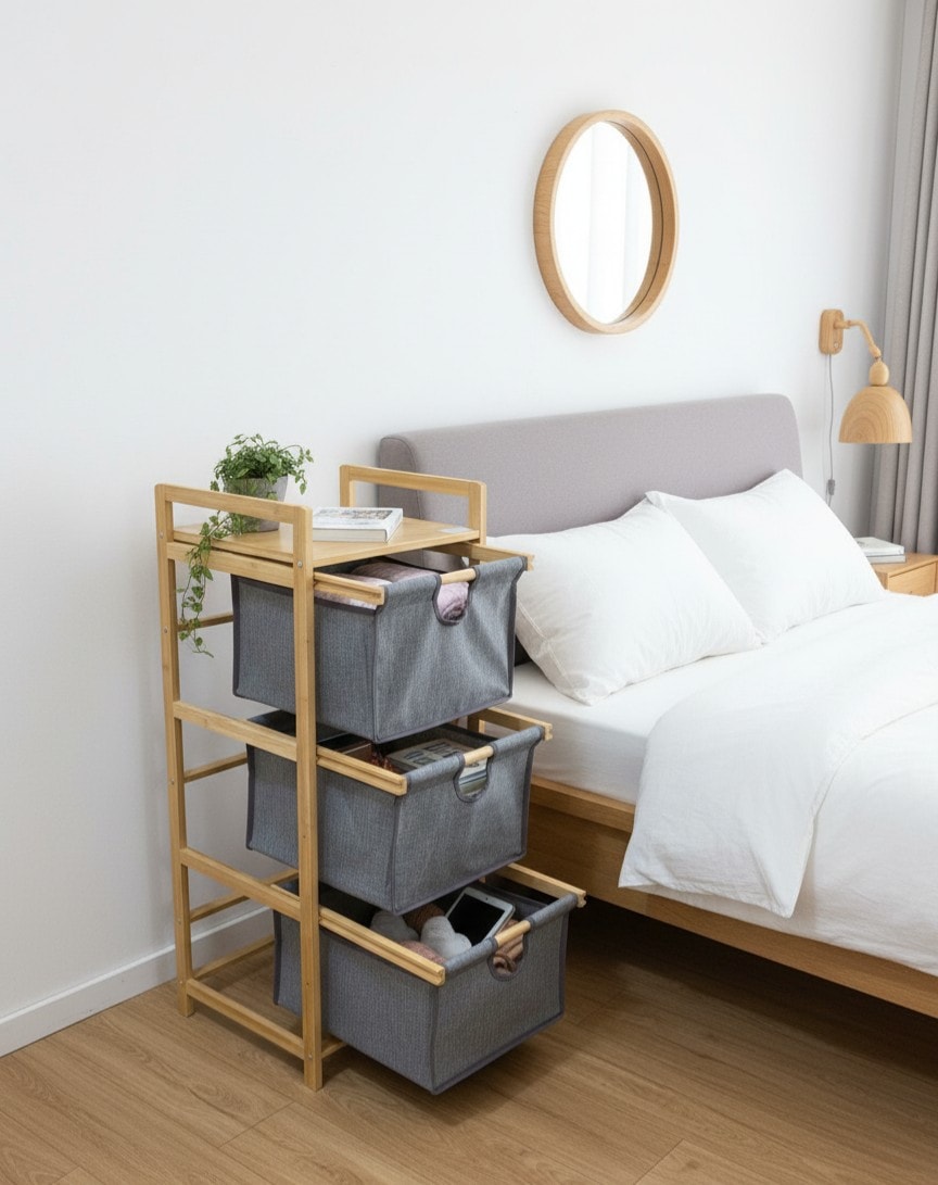 3 Çekmeceli Dekoratif Organizer