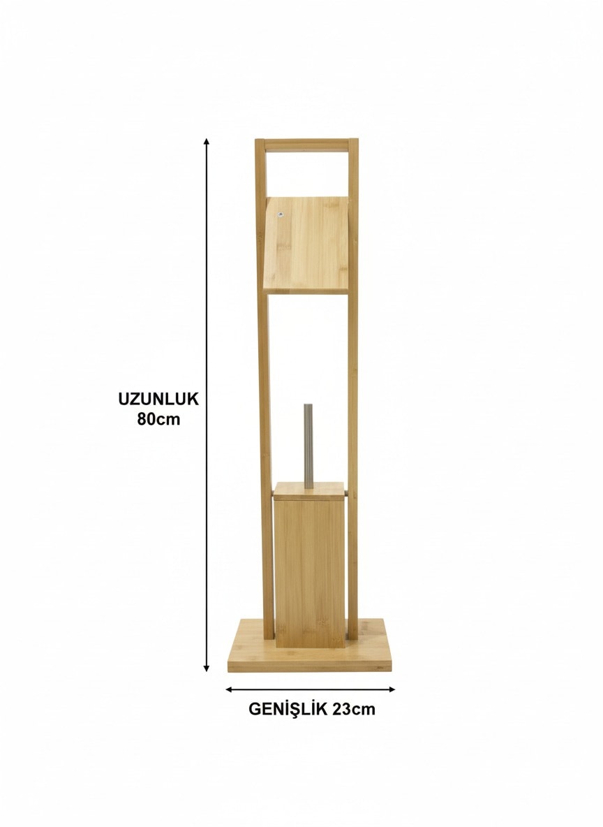 Bambu Tuvalet Kağıtlık Fırçalığı